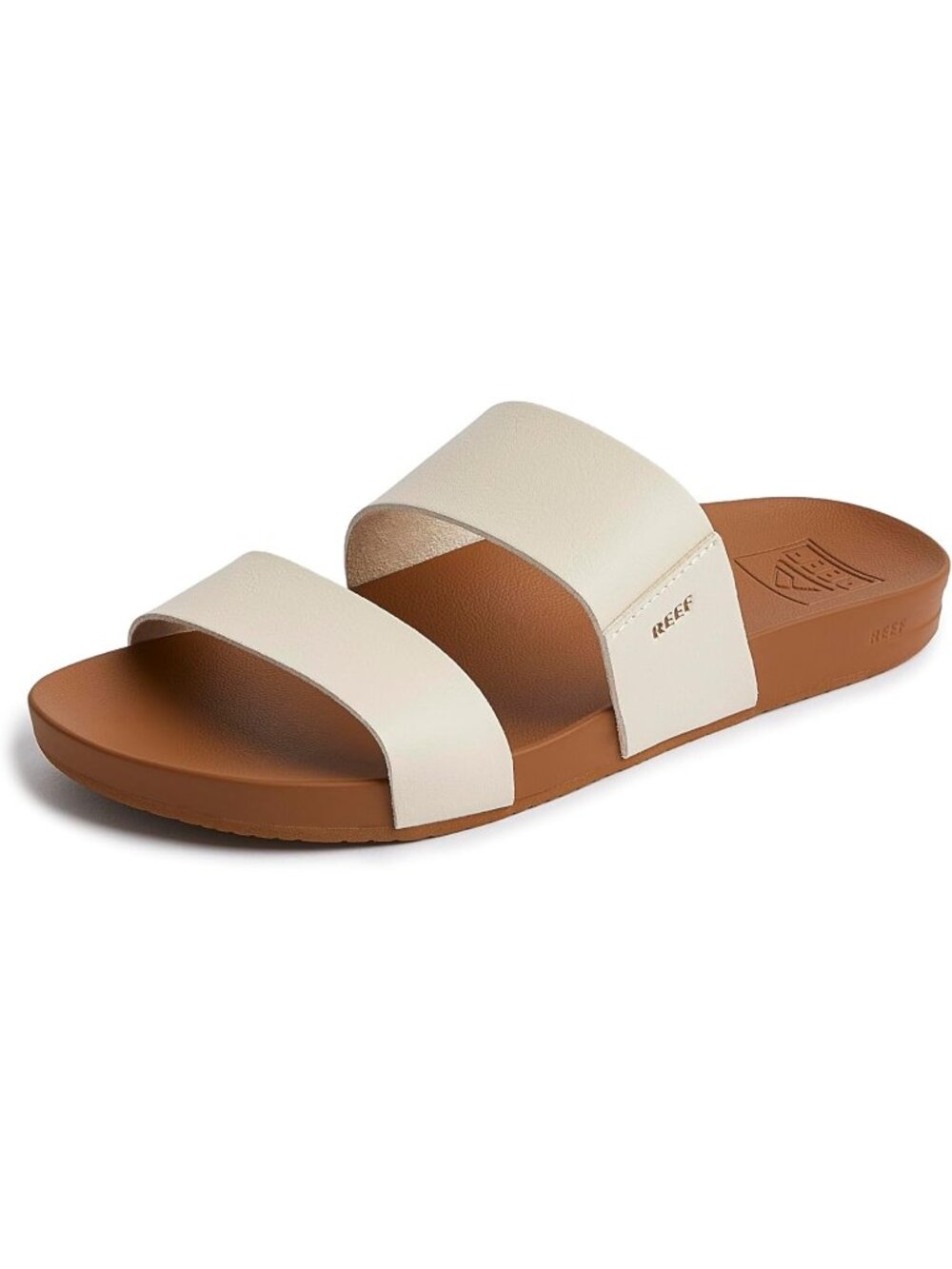 Women's Vintage Open-Toe Footwear Cushion Vista Solid Slide Rubber Sandal Shoes